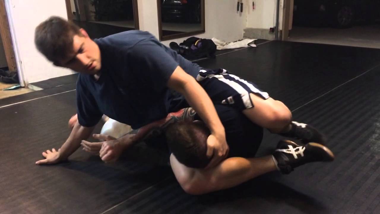 Step Over Head And Arm Leg Figure Four Choke Youtube