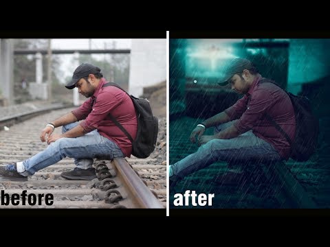 Photoshop Tutorial | Day - Night and color correction