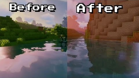 How to improve the looks of sildurs vibrant shaders in Minecraft