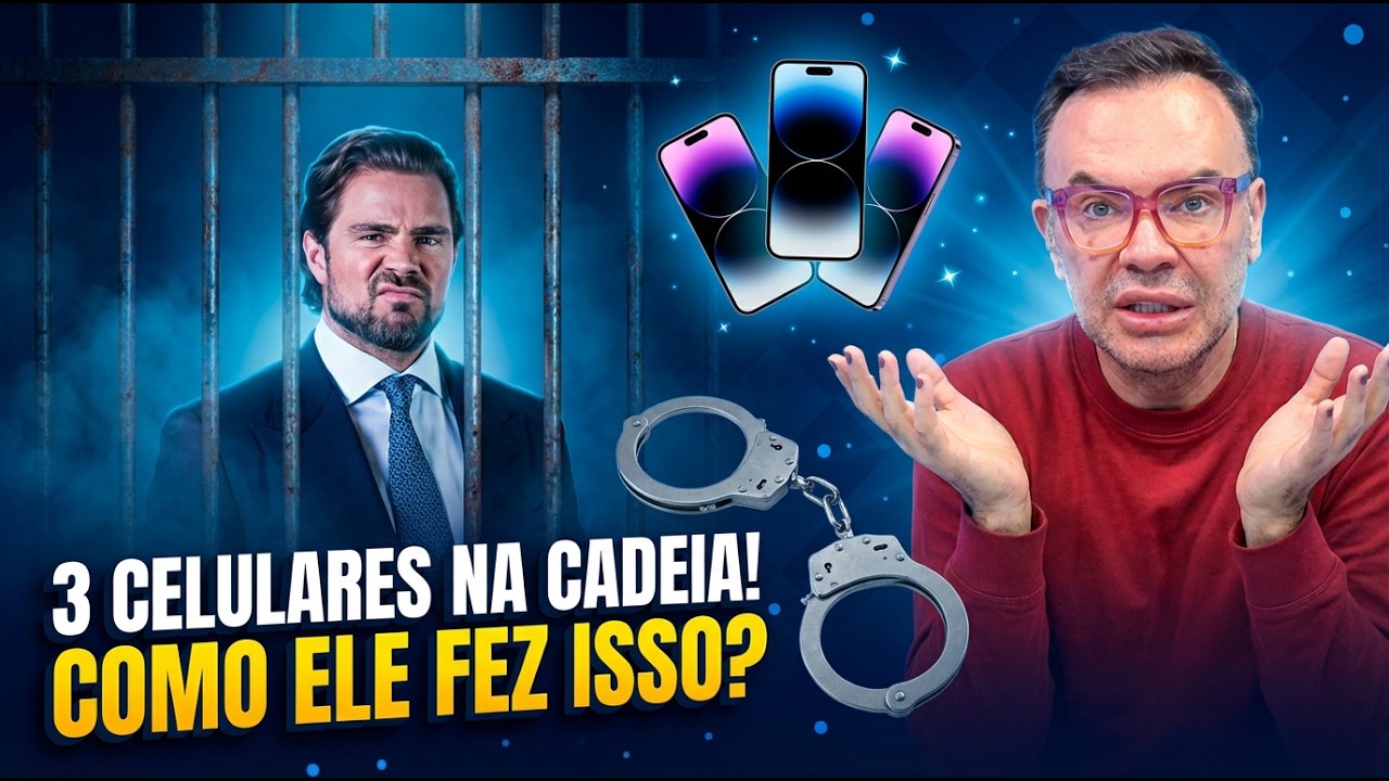 Vorcaro Preso com 3 Celulares na Cadeia e Felipeh Expõe Esquema das Amantes!