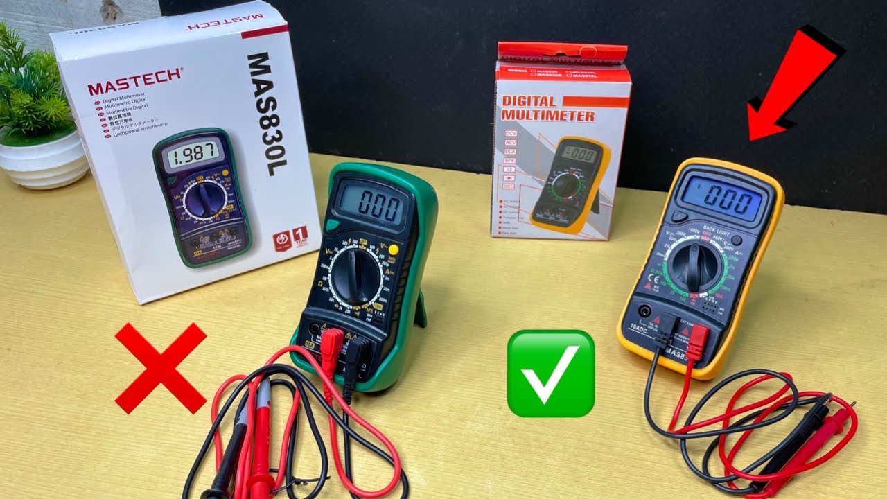 Local or MASTECH Multimeter me se Konsa best hai | Multimeter difference ​⁠