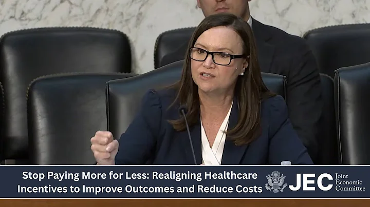 Sen. Moody's Remarks | JEC Hearing on Stop Paying More for Less: Realigning Healthcare Incentives...