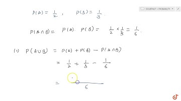 Probability of solving specific problem independently by A and B are `1/2` and `1/3` respectivel...