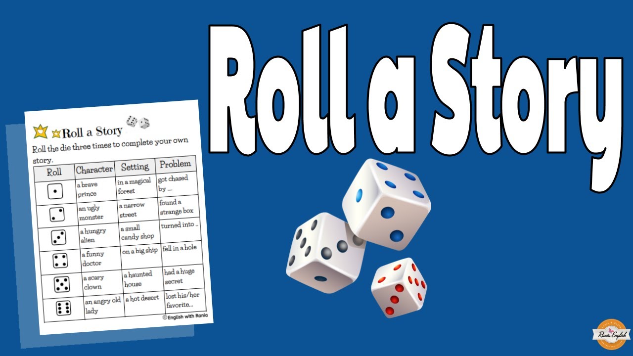 Roll A Story Fun Writing Speaking Activity Youtube