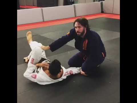 Two spider guard sweeps.