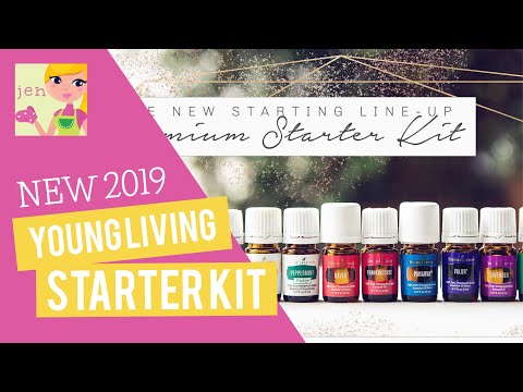 What is in the 2019 Young Living Premium Starter Kit? This quick video shows you | At Home With Jen