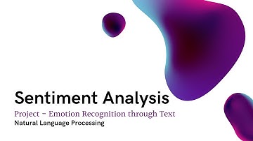 Sentiment Analysis | Emotion Recognition through Text | Natural Language Processing