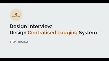 Distributed Logging System Design | Centralized Logging | Systems Design Interview