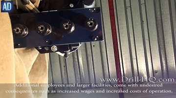 Four Spindle Head (Pull-Style) Custom Designed By AutoDrill, LLC