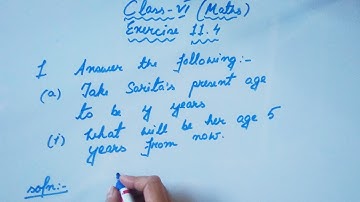 Class 6 (Maths) (Exercise 11.4) Q1 (solutions)