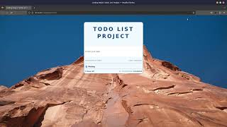 Coding Ninjas Todo List Project