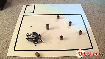 Opti-Learn - Completing the Lego EV3 "Bull Fighting Challenge"