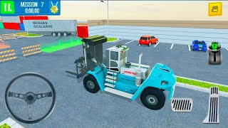 Heavy Fork Lift Driving & Box Parking Game- Cargo Crew: Port Truck Driver [ 4K 60 FPS ] screenshot 3
