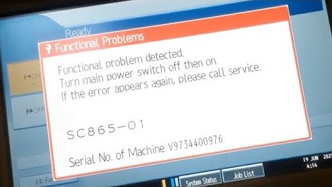 HOW TO FIX RICOH ALFICIO ERROR SC865-01 | DIRTY COPY | ABANGAN NEXT VIDEO | @junreylabador