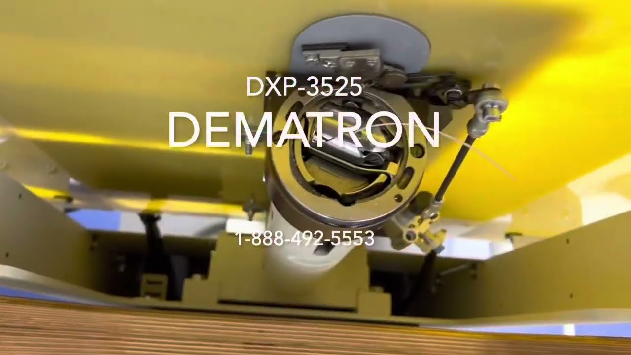 Heavy Thread Programmable Sewing Machine Dematron