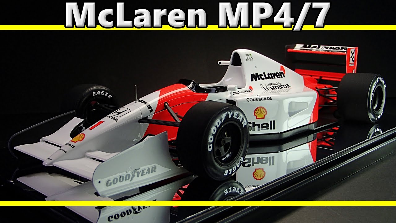 McLaren MP4/7 HONDA / TAMIYA 1/20 Formula1 / Scale Model / Ayrton Senna /  full build / F1