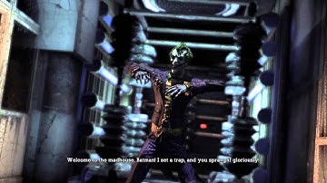 Batman: Arkham Asylum Walkthrough Part 1 - The Inmates are Running the Asylum