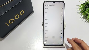 How to change message ringtone in iqoo z7 | iqoo z7s me message sound change kaise kare