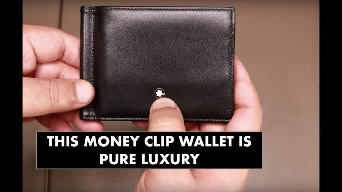 Montblanc Sartorial wallet 6cc with money clip - Luxury Credit card wallets  – Montblanc® DO
