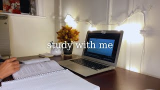 Study with me - 25 minutes, 5 minute break, calm, focus music | Pomodoro