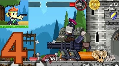 Dan The Man | Gameplay Walkthrough Part 4 | Stage 8-1-3(iOS, Android)