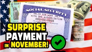 🔥 November Surprise! Double Payments for SSI Recipients Explained 💸🗓️