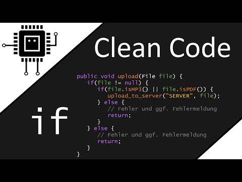 CLEAN CODE: Wie du IF-ANWEISUNGEN BESSER einsetzt