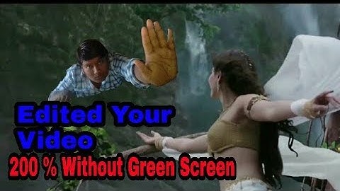 Bahubali dheevara video song editing on kinemaster tutorial  200 % without green screen