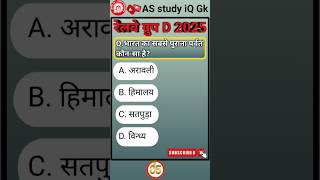 🚂 Railway Group D 2025 | Top GK🔥 Questions | RRB Group D Practice Short | Daily Preparation