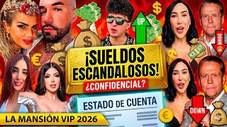 REVEALED! SALARIES of the PARTICIPANTS of The VIP MANSION 2026 - HOT SPANISH