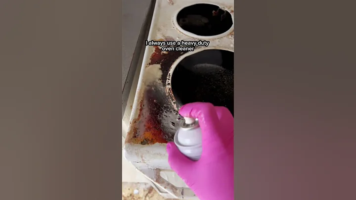 How I get greasy dirty stove tops sparkley clean again ✨