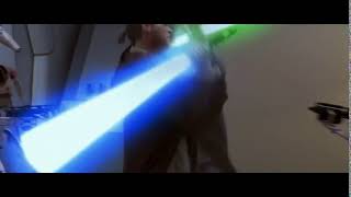 Obi-Wan Force Pushes Himself