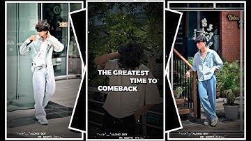 NEW COMEBACK BOYS ATTITUDE XML😈ALIGHT MOTION VIDEO XML FILE💥||🎁#trending #xml @aloneboyrkedit