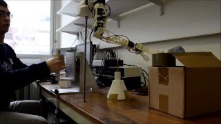 Real-time control of a robotic arm - Poppy Right Gripper demo