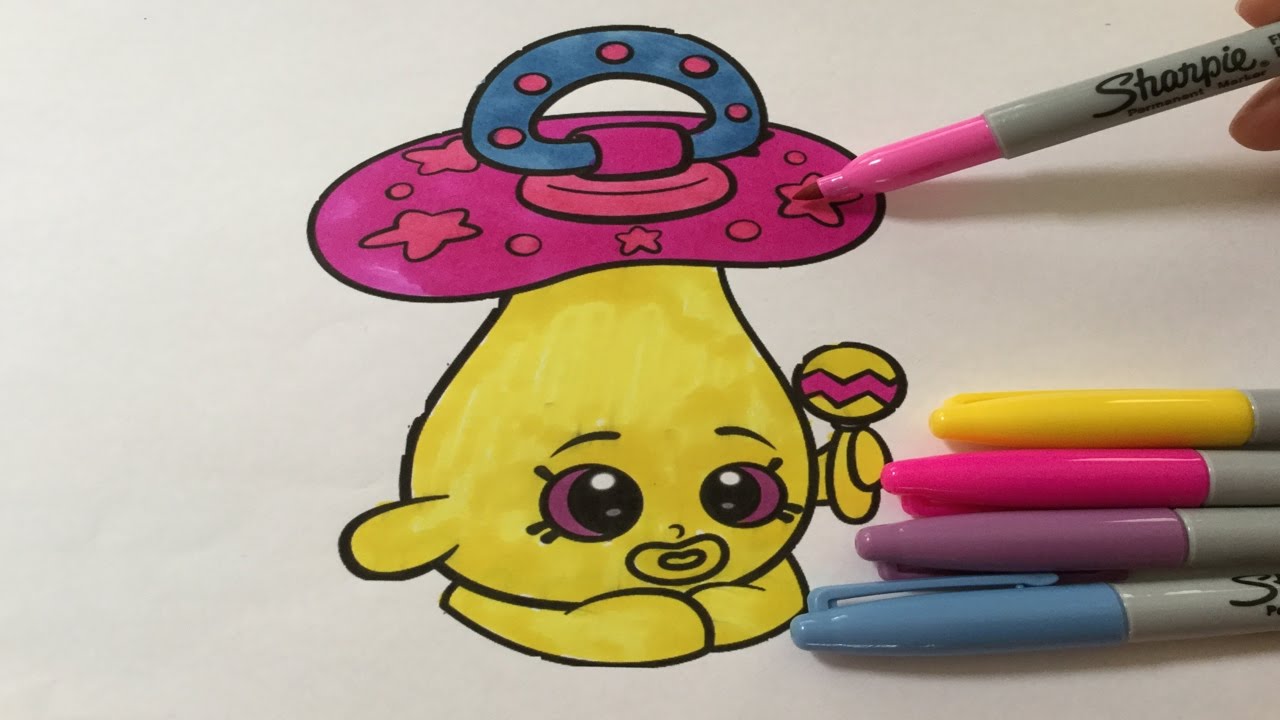 Lets Color Shopkins Dum Mee SHOPKINS COLORING BOOK