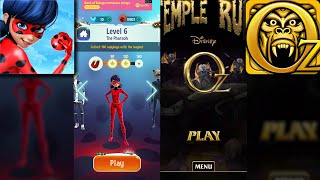 Miraculous Ladybug & Cat Noir Vs Temple Run Oz - Endless Run Game Play Temple Run Like Games screenshot 1