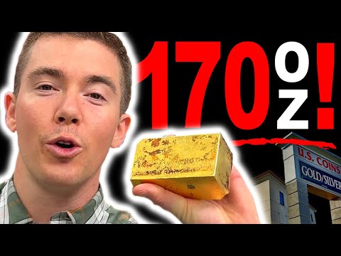 I Try to Buy a 170-ounce Gold Bar from LARGEST COIN SHOP IN AMERICA...and THIS Happens!