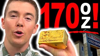 I Try to Buy a 170ounce Gold Bar from LARGEST COIN SHOP IN AMERICA...and THIS Happens!