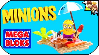 Minions Beach Party Deable Me Mega Bloks Review - Brickqueen