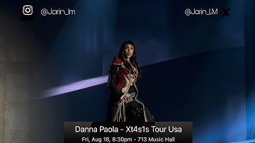Thumbnail of Danna Paola - Mía ( Live at Xt4s1s Tour USA)