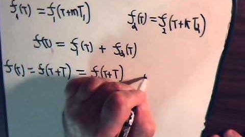 Fourier Analysis Video #1A: Introduction Part 1