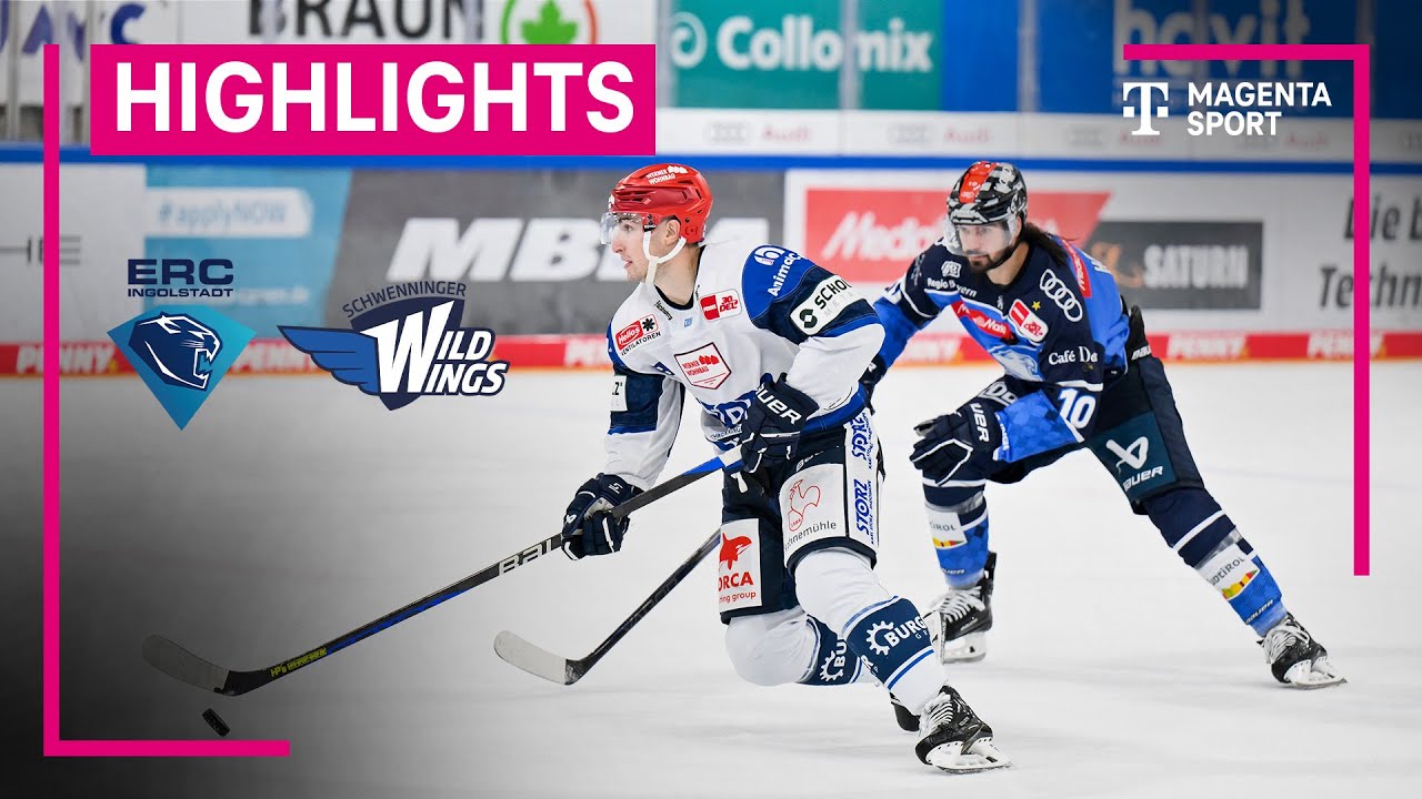 ERC Ingolstadt - Schwenninger Wild Wings Highlights PENNY DEL 23/24 MAGENTA SPORT