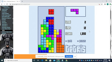 Once I Misplace a Block, the Video Ends - Tetris