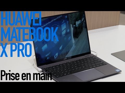 Prise en main du Huawei Matebook X Pro, l'ultrabook avec l'écran le plus borderless au monde