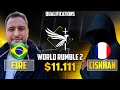 11111  world rumble 2  f1re vs ciskhan  qualifications