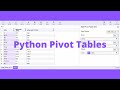 Python Pivot Tables in 2 Minutes