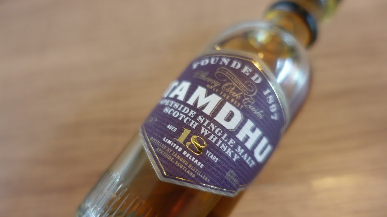 Tamdhu 18YO, 46.8% - Whisky Wednesday - YouTube
