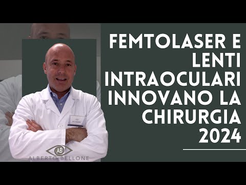 Femtolaser e lenti intraoculari innovano la chirurgia 2021