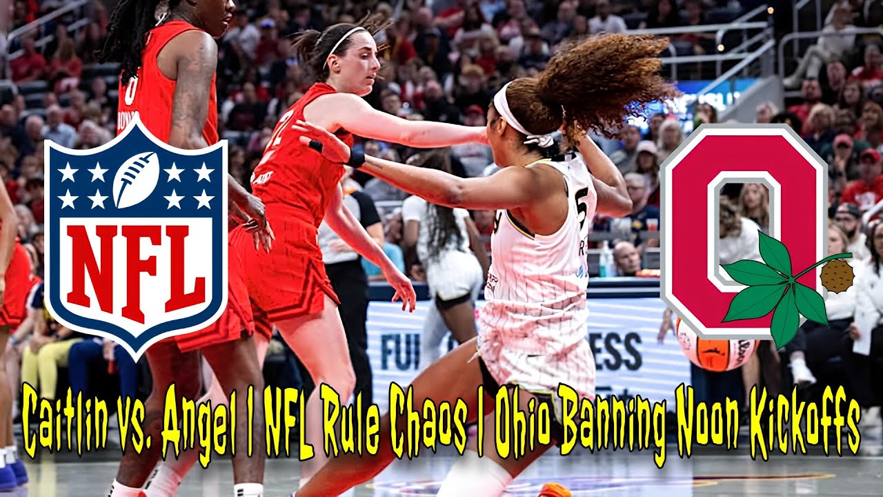 Caitlin vs. Angel, NFL Rule Chaos, & Ohio Wants to Ban Noon Kickoffs | Craft Brewed Sports Live