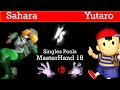 MasterHand 18 Singles Pools - Yoppo~(C.Falcon) vs. s-royal(Fox)